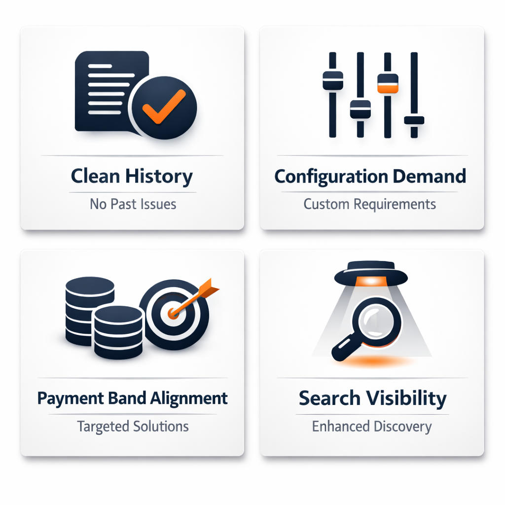 Envision a sleek executive infographic set against a pristine white background featuring four distinct quadrant tiles Each tile is adorned with dark n