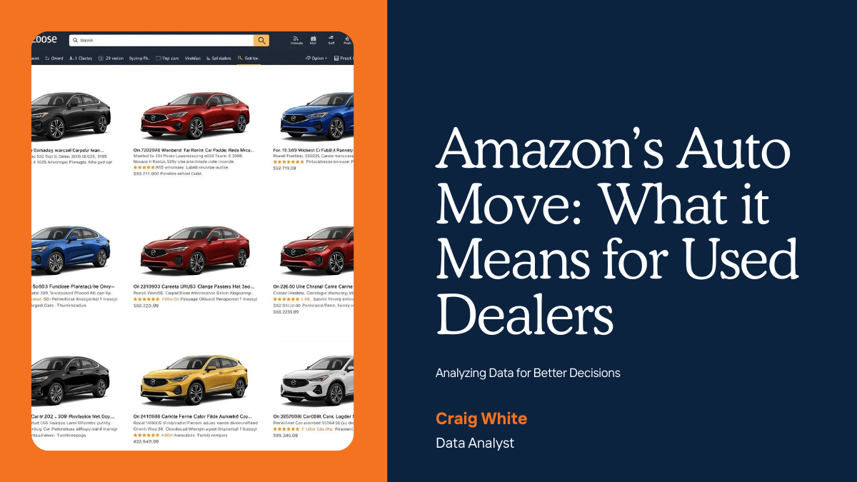 image of cars listed on amazon for sale