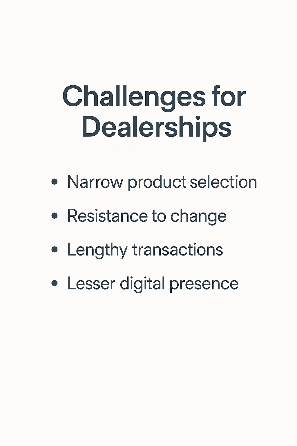 Side-by-side comparison of just dropping the price versus leading with a clear reconditioning story to build trust.