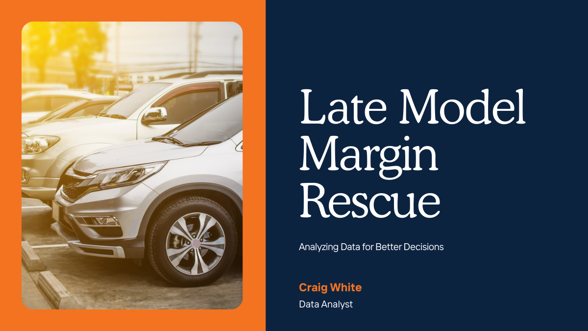 image of late model cars on dealership lot