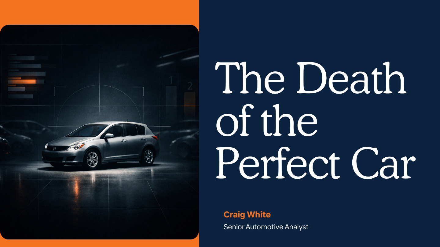 Create a premium editorial-style featured image for an automotive strategy article.