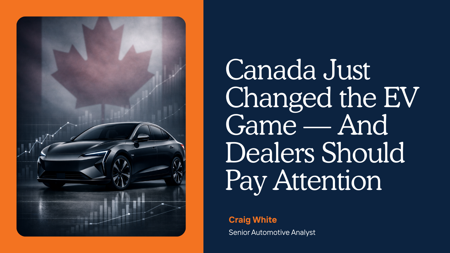 Canada’s tariff shift on Chinese EVs creates a new pricing anchor for the EV market