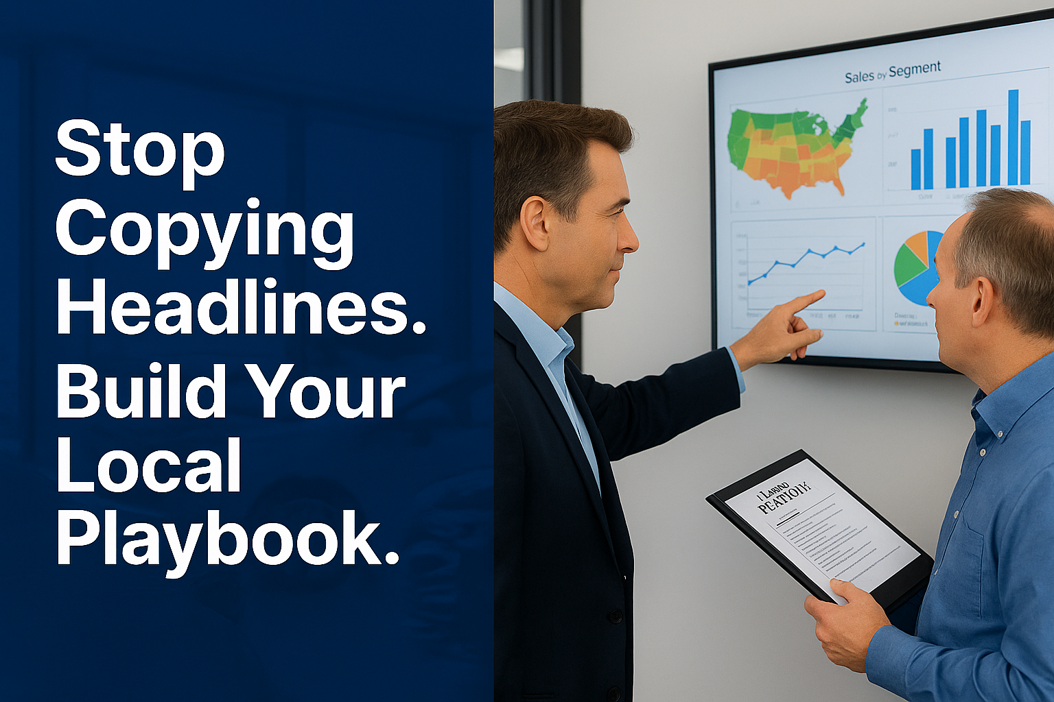 build your local used car play book