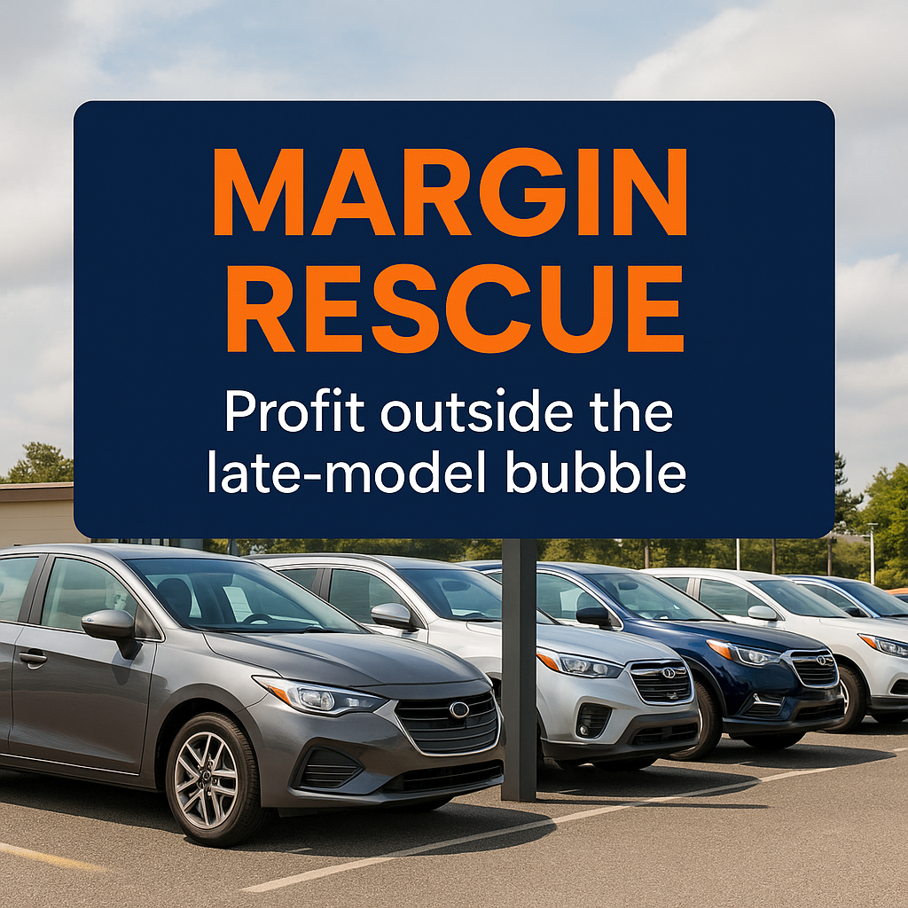 margin rescue profit outside the late model bubble